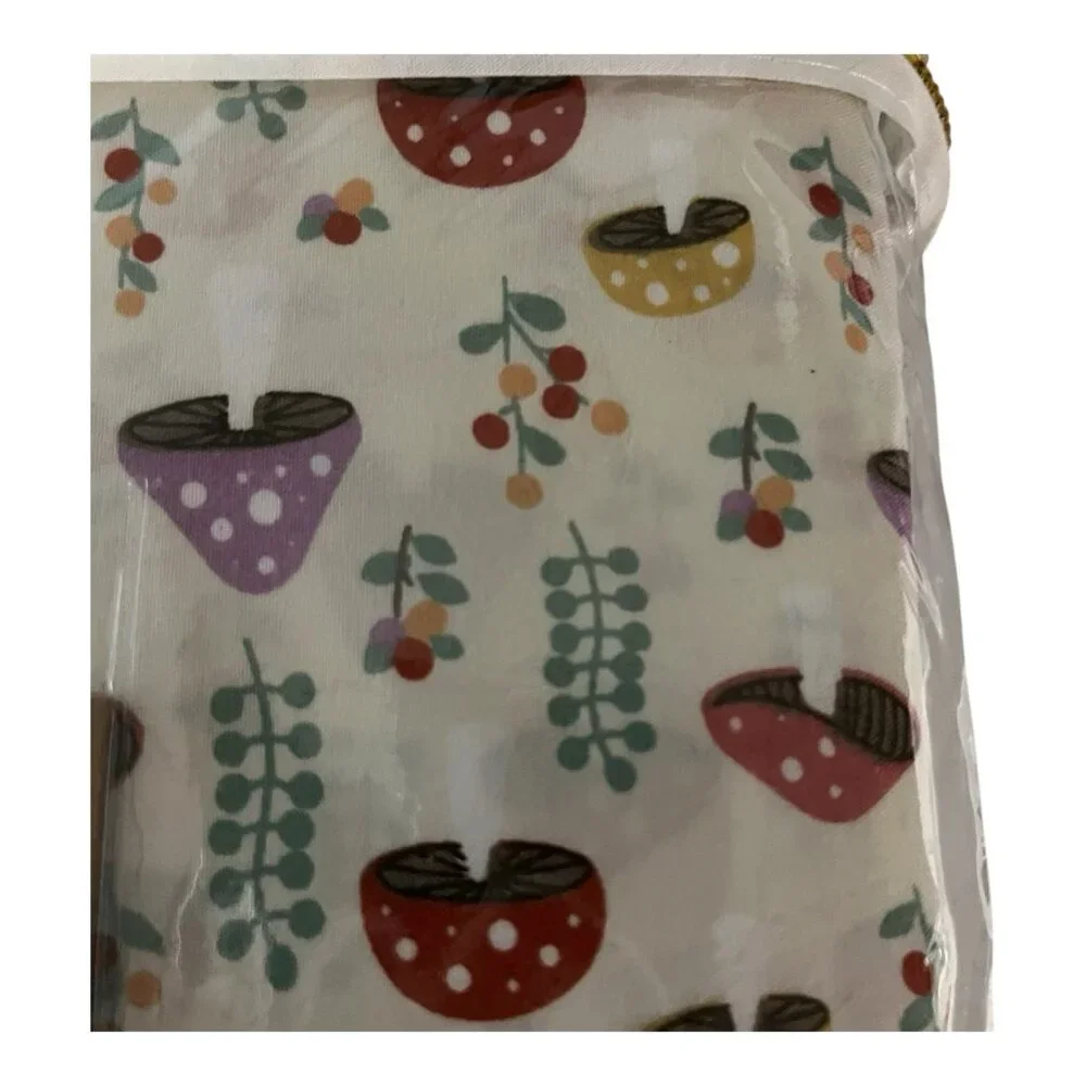 Enchanted Sheet Set Twin XL All‎ Over Colorful Mushroom Print Retro 70s Whimsy